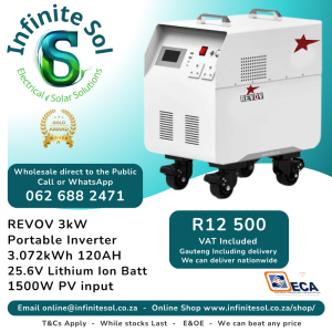 12504-Revov-3kW-24V-Inverter-2.56kWh-LiFePO4-Battery-PVG3-KW-26-04-Infinite-Sol